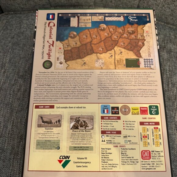 Colonial Twilight: The French-Algerian War, 1954-62 (open, unpunched) GMT 1704 - Picture 6 of 16